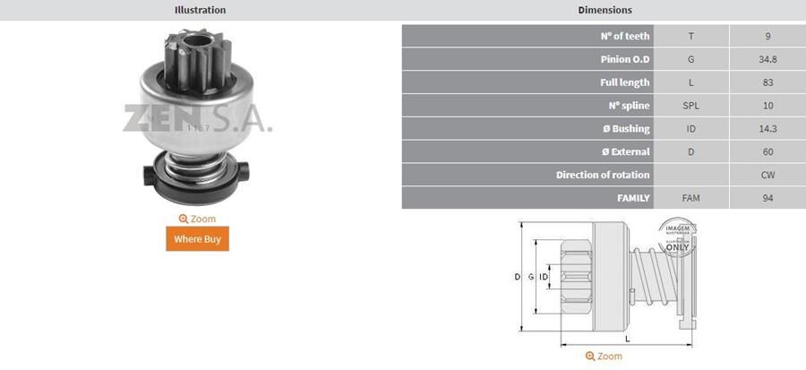 9 DIS FIAT-IVECO EUROCARGO Y.M. | OEM:UMD-5699-6033AD0148-6033AD3120