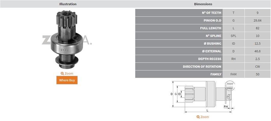 9 DIS TOYOTA CARINA-CELICIA-COROLLA-CORONA-CROWN-HI ACE-HILUX | OEM:0283000660-0283000901
