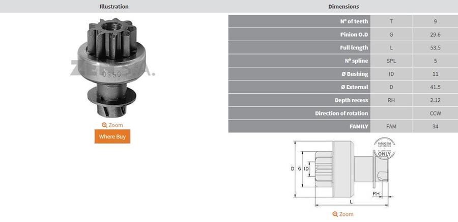 9 DIS JOHN DEERE CCW | OEM:0283005720