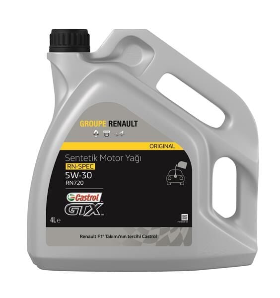 MOTOR YAĞI 5W30 4LT KOLI:4 ADET RENAULT RN720 ONAYLI B2B230 C4 | OEM:5W30-93165556-7711943761