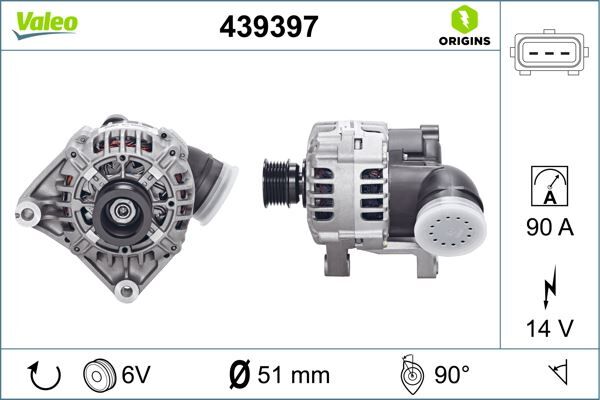 ALTERNATÖR BMW 3 E46 | OEM:12317501592-12317501687