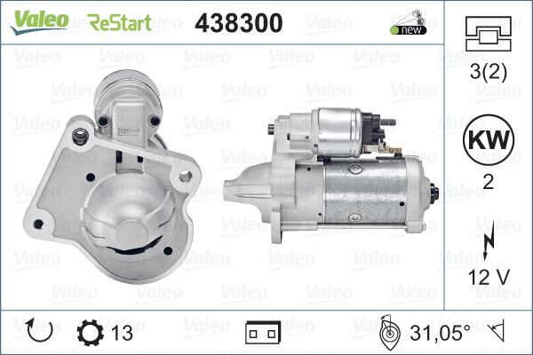 MARŞ MOTORU FORD FIESTA 08> 1.5 TDCI COURIER 14> 1.5-1.6 TDCI B-MAX 14> 1.5-1.6 TDCI | OEM:CV2T11000AC-1740048-2033252