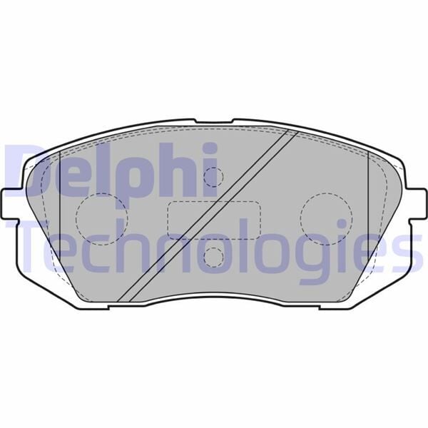 ÖN FREN BALATA HYUNDAI İX35 2.0L D4HA CRDİ dizel 136hp 10-15 / KIA SPORTAGE 2.0L D4EA D4HA dizel 06-15 Kalınlık : 16 mm | OEM:581011DA50-581012SA70-581010ZA00