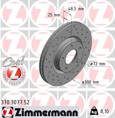 ÖN FREN AYNASI HAVALI MAZDA 2.0 03- MAZDA 5 1.8/2.0/2.0CD 05- DELİKLİ 986479183-DF4385 | OEM:BP6Y3325XD-BP6Y3325XE