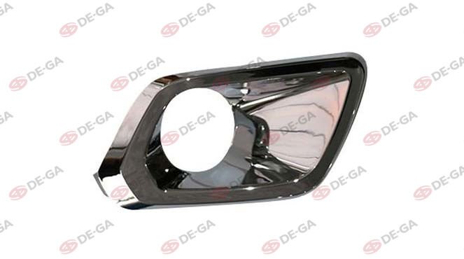 D.SANDERO ÖN TAMPON PANJURU KROM Rh.16- | OEM:261A20031R