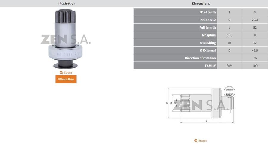 9 DIS AUDI A4 1.9 TDI-A6 2.5 TDI-VW PASSAT 1.9 TDI | OEM:UMD-5875-237291