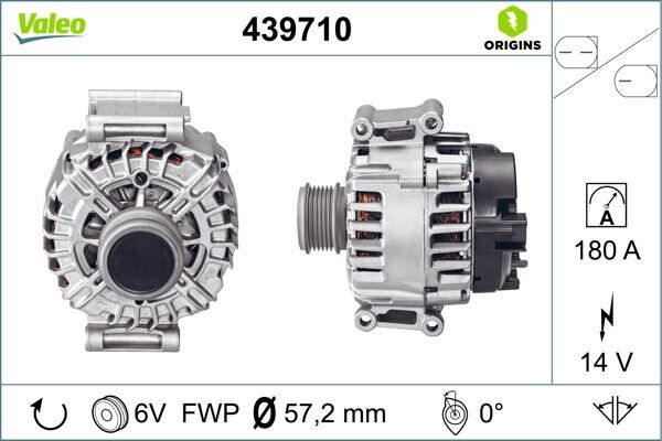 ALTERNATÖR AUDI A4 2.0 TFSI | OEM:06H903017DX-06H903017D-06H903017D