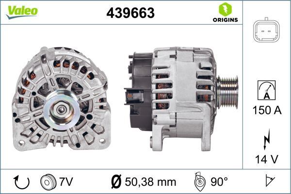 ALTERNATÖR RENAULT | OEM:8200795452-7711497533