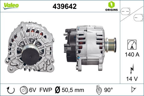 ALTERNATÖR AUDI A5 TD TG14C020 | OEM:03G903016G-03G903016E-03G903016EX