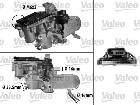 EGR VALFİ RENAULT MEGANE III 09> SCENIC III 09> 1.9dCi | OEM:8200762517-8201027384-147106293R