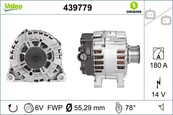 ALTERNATÖR PSA | OEM:5705-KR-9803750980