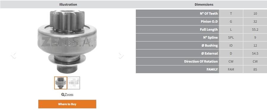 10 DIS OPEL MOVANO-RENAULT MASTER-TRAFIC 2.5 | OEM:231932-594410-188993