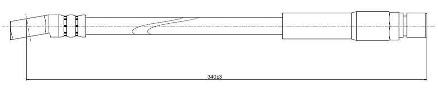 FREN HORTUMU ön Cavalier 80-85 | OEM:90147349