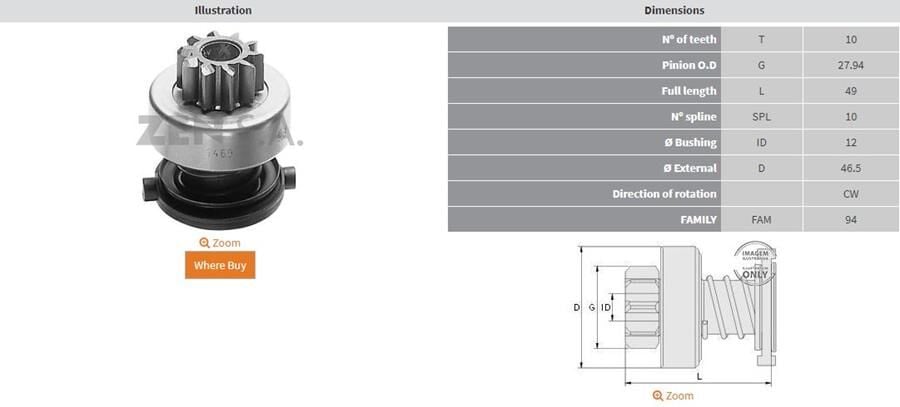 10 DIS MERCEDES CLASS A-A190 | OEM:F000AL1209-F000AL1688