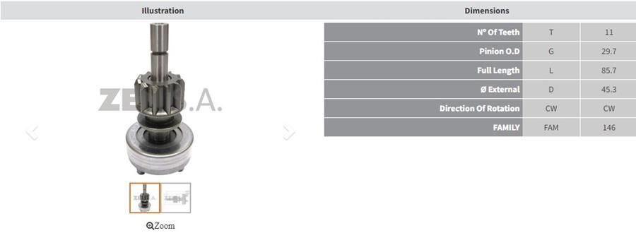 11 DIS FIAT FIORINO-IDEA-NOVA STRADA-STRADA-UNO 1.4 | OEM:1006212003-F000C60001-51997820-3120