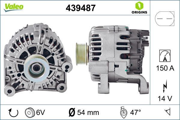 x ALTERNATÖR BMW 150A E46 318D 320D 330D 98-05 X3 E83 2.0D 3.0D 04 >08 > X5 E53 3.0D 03 > | OEM:12317789983-12317797660