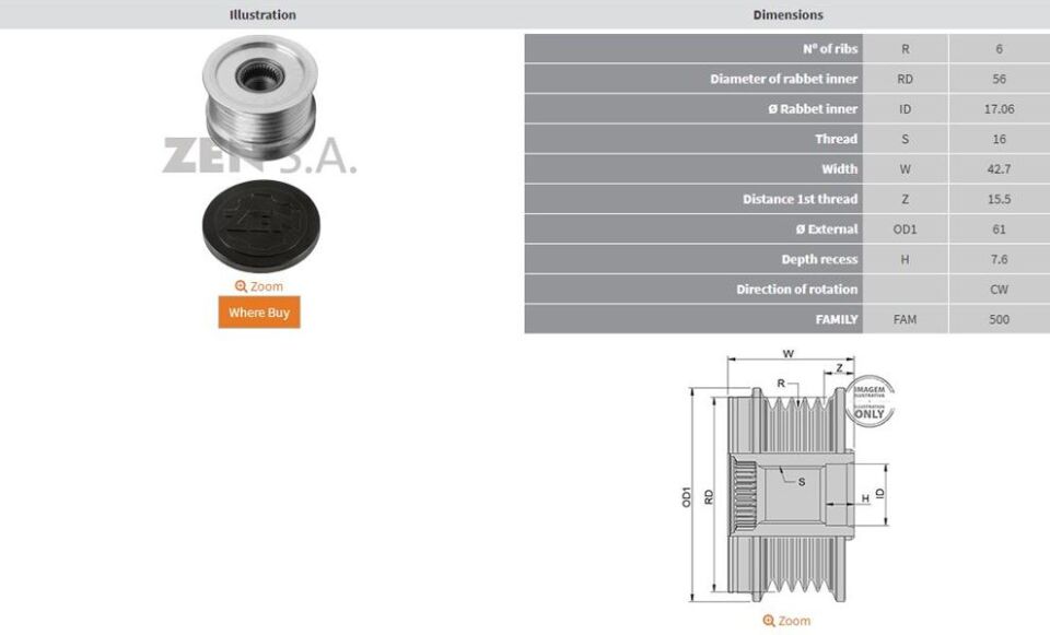 MERCEDES SPRINTER 208-210-C200 TD 6 KANAL | OEM:535000310-535001310-KSK-00310-KSK-0