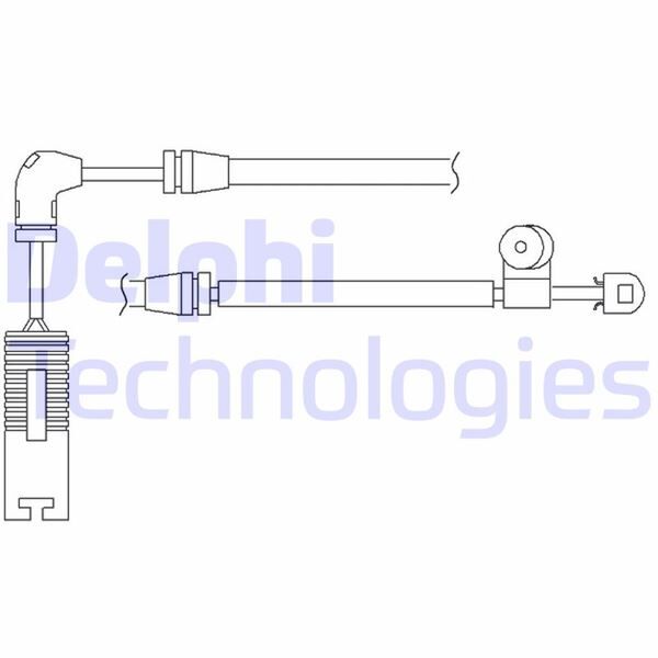 FREN İKAZ KABLOSU ÖN BMW X3 12/03>