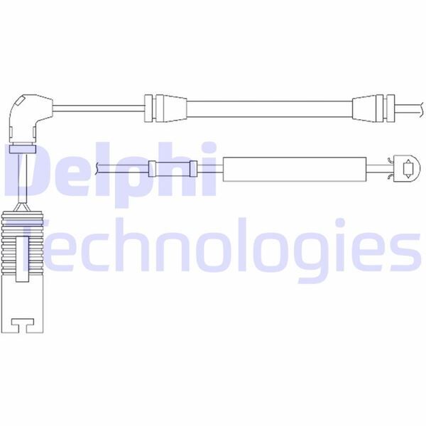 FREN İKAZ KABLOSU ARKA BMW X5 04/00>
