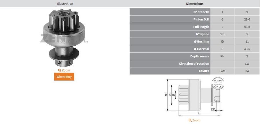 9 DIS TOYOTA COROLLA E.M. | OEM:UMD-5594-0283006070-0283006960