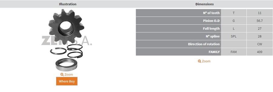 11 DIS 39MT DISLI UCU | OEM:10526458