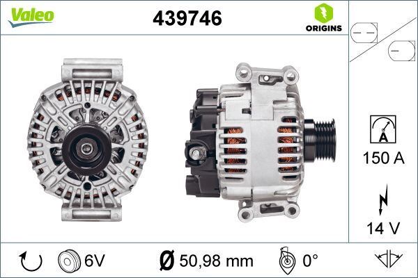 ALTERNATÖR MERCEDES | OEM:A0009060401-9060401