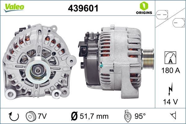 ALTERNATÖR BMW X5 TG17C036 | OEM:12317561003-12317561004
