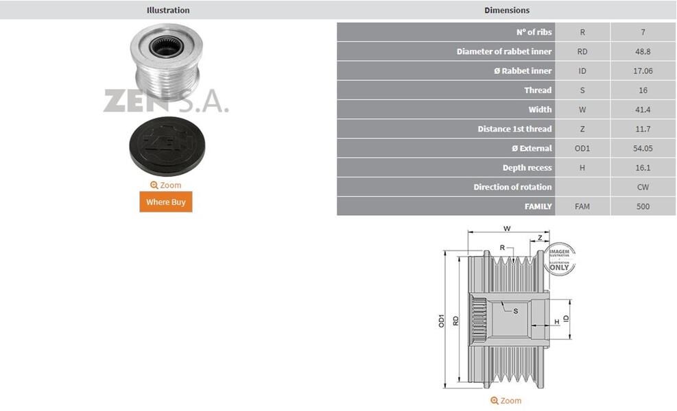 NISSAN 2.0 DCI-OPEL VIVARO 2.0 CDTI-RENAULT 2.0 DCI-VAUXHALL VIVARO 2.0 CDTI 7 KANAL | OEM:535008010-KSK-08010