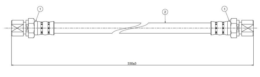 FREN HORTUMU ön Royal 78-83 | OEM:562314-90079377