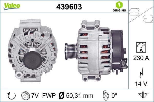 ALTERNATÖR BMW X5 3 0 | OEM:12317560989SP-12317560988