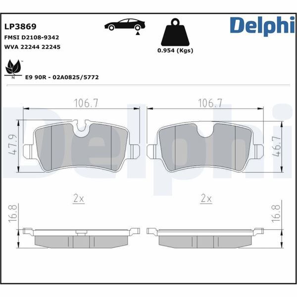 FREN BALATASI MG MG6-MG SAIC 6-ROEWE SAIC 550 12/2009> | OEM:10084008-10084008Z