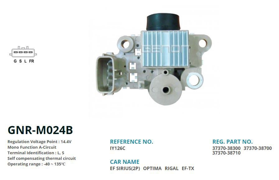 12V KIA OPTIMA EF-TX 4 FIS-2 FIS AKTIF L S | OEM:VR-H2009-89-VR-H2009-106-IY126-IY12