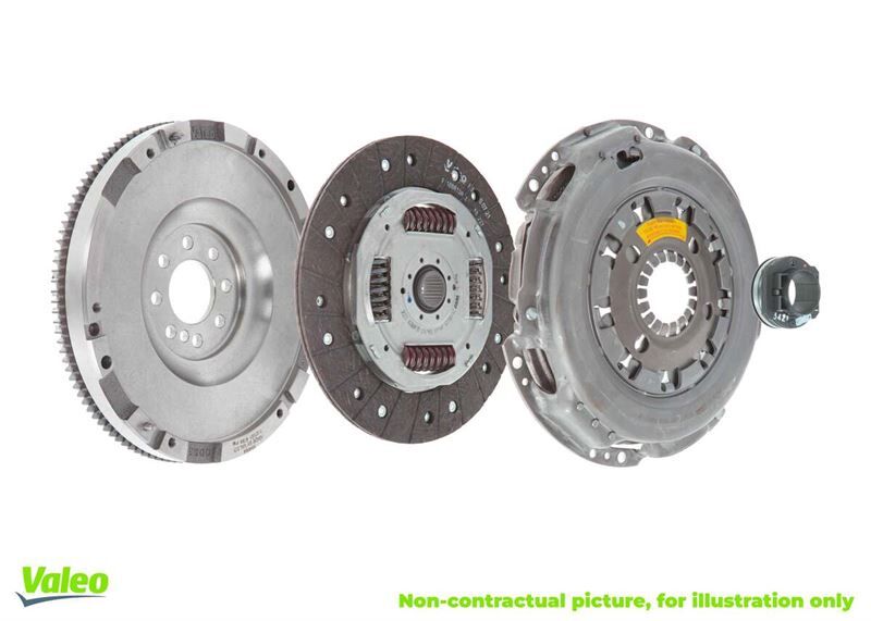 VOLANLI DEBRİYAJ SETİ FORD TRANSİT 06> 2.4 TDCİ ARKADAN ÇEKER 100-115 PS SABİT VOLANLI | OEM:6C11 6477 CA-7C16 7540 BD