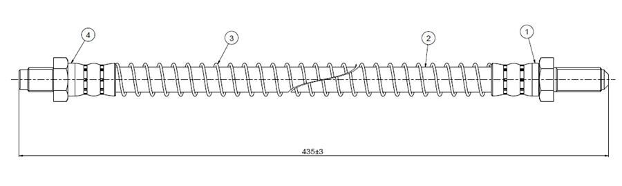 FREN HORTUMU RANGE ROVER I AE.AN.HAA.HAB.HAM DEBRİYAJ 85-94 | OEM:NRC2211