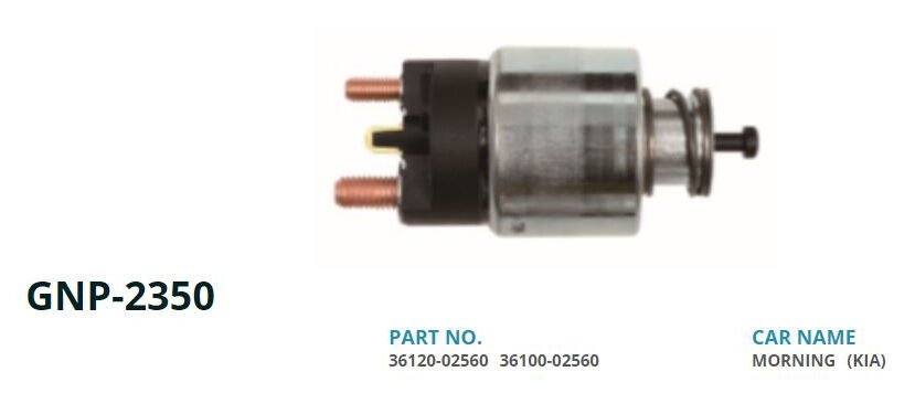 12V HYUNDAI ATOS-GETZ-I10 1.0-1.1-KIA PICANTO 1.0-1.1 | OEM:ZM-1391-36120-02560-36100-02560