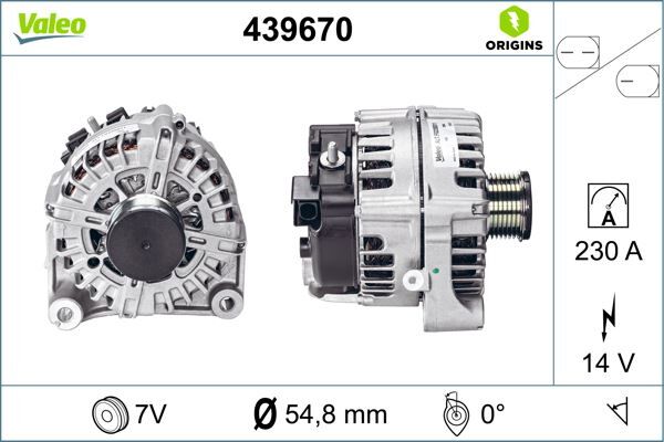 ALTERNATÖR BMW 5. 7. X6 | OEM:12317807187-12317808075