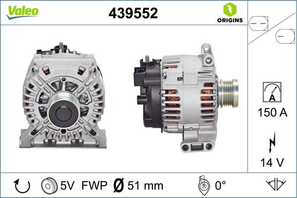 ALTERNATÖR MERCEDES A CLASS | OEM:A6401540502-A6401540502-6401540202