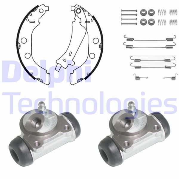 FREN PABUÇ KİTİ ARKA PEUGEOT 406 10/95>03/04