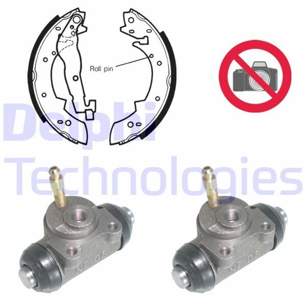 FREN PABUÇ KİTİ ARKA RENAULT ESPACE. EXPRESS. RAPİD 09/85>07/98