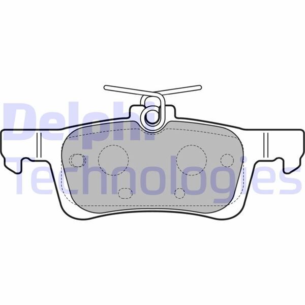 ARKA FREN BALATASI P308 II 1.2 VTİ-1.2 THP-1.6 HDİ-2.0 HDİ 13> FREN DİSKİ ÇAPI 249mm İÇİN | OEM:1611331480-1610814180-1647875680