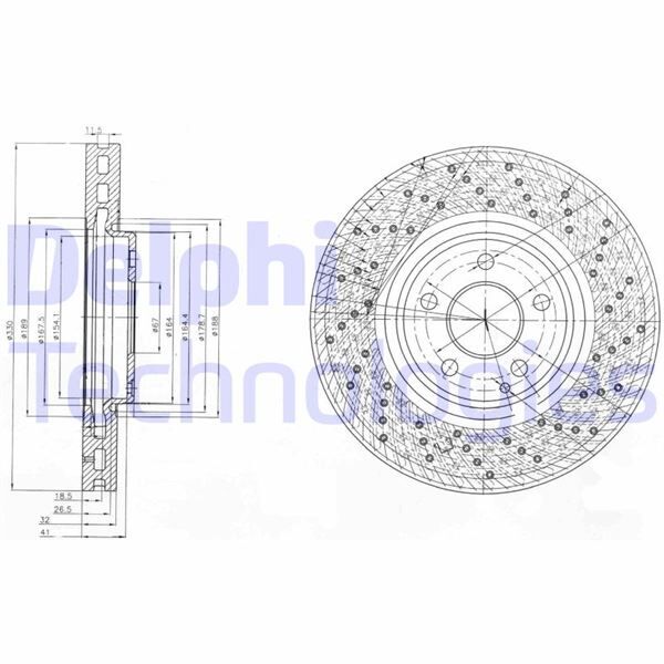 FREN DISKI ON MERCEDES W211 S211 W220 | OEM:A2204211812