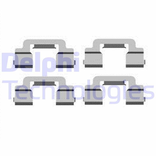 FREN BALATA MONTAJ TAKIMI ARKA CITROEN C6 05> 05>