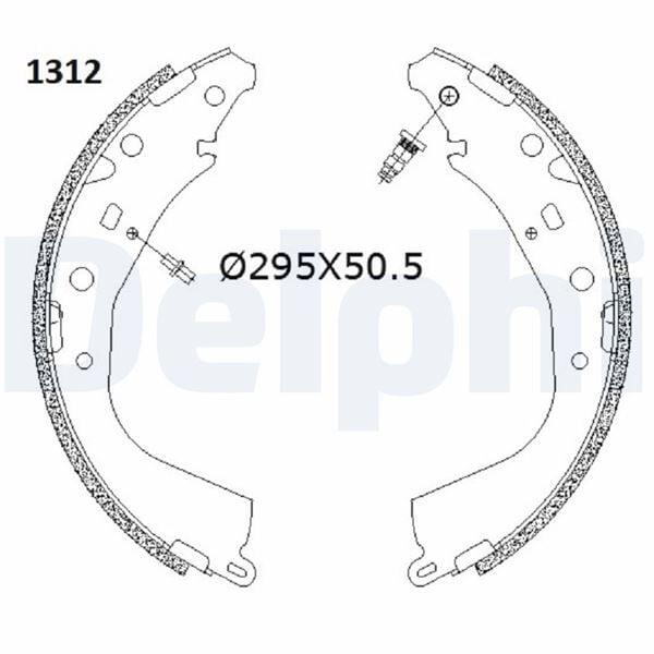 Arka FREN PABUCU TOYOTATOYOTA Hilux | OEM:044950K160
