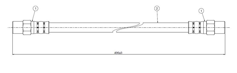 FREN HORTUMU ön StarRider 86-. | OEM:1234209128-1428953500