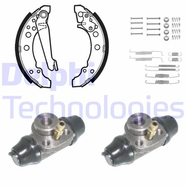FREN PABUÇ KİTİ ARKA AUDI 80. COUP ; VW DERBY. GOLF. JETTA. PASSAT. POLO. SANTANA. SCİROCCO 04/75>