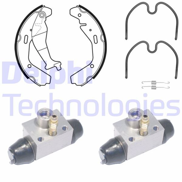 FREN PABUÇ KİTİ ARKA OPEL AGİLA 06/00>04/08