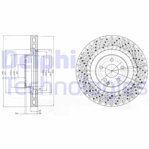 FREN DİSKİ TEKLİ PAKET . DELİKLİ ÖN MERCEDES E55. SL55. SL600 04/2002 > | OEM:2304210712-A2304210712