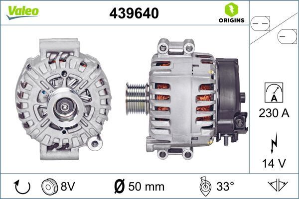 ALTERNATÖR BMW 7 F01-F02-F03-F04 740i-BMW X6 E71-E72 xDrive 35i 08 > | OEM:12317573754-12317573755