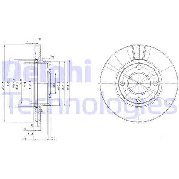 FREN DİSKİ ÇİFTLİ PAKET . DELİKLİ ÖN AUDI 80. CABRIO. COUPE 08/1989 > 06/1996 | OEM:895615301A