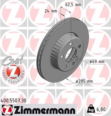FREN DISKI ON MERCEDES C-CLASS W205 S205 C205 A205 | OEM:A0004212412